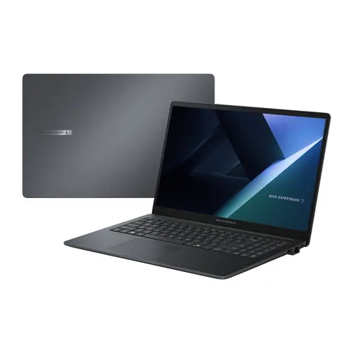 Лаптоп, Asus ExpertBook B1,  B1503CVA-S74681,Intel i7-13620H  2.4 GHz (24MB Cache, up to 4.9 GHz, 10 cores, 16 Threads)15.6" FHD IPS(1920x1080) AG, Intel UXD Graphics, DDR4 16GB ( 16GB DDR5 on board ). (1 slot free), 512GB M.2 G4, Wi-Fi 6. Bluetooth 5.4,VGA,HDMI