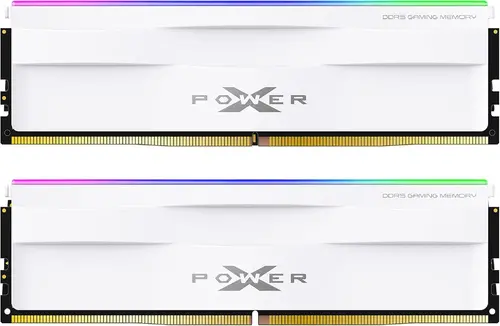 Памет Silicon Power XPOWER Zenith RGB White 32GB(2x16GB) UDIMM DDR5 6000MHz CL30