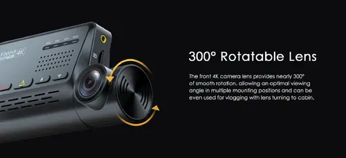 VIOFO Видеорегистратор Dash Cam A139 PRO 3 Channel - 4K UHD, Sony STARVIS 2, GPS - image 10