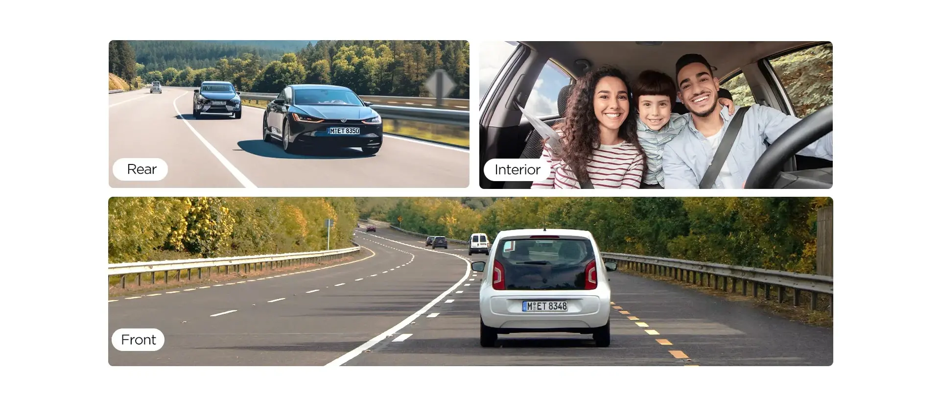 VIOFO Видеорегистратор Dash Cam A229 Plus 3 Channel - 2K, HDR, Sony STARVIS 2, GPS - image 14