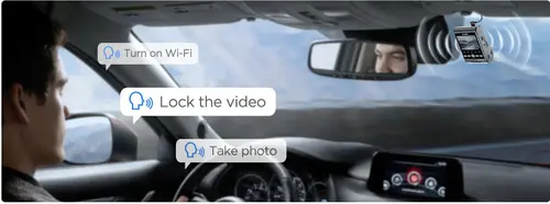 VIOFO Видеорегистратор Dash Cam A229 Plus 2 Channel - 2K, HDR, Sony STARVIS 2, GPS - image 14