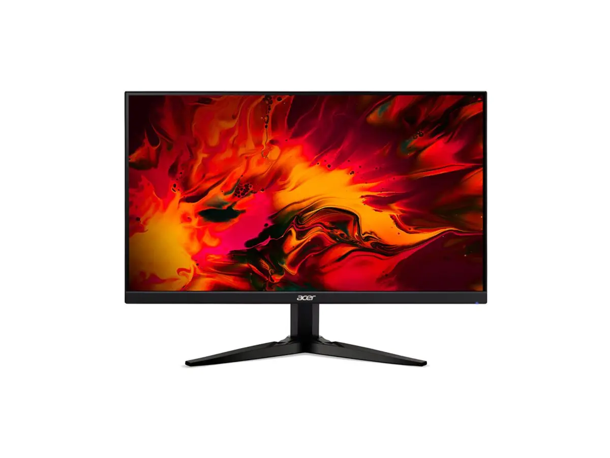 Монитор, Acer Nitro KG241YX3bip, 23.8'' FHD (1920X1080), VA, 200Hz, 100M:1, 300nits, 2ms (GTG)/1ms (VRB), 99% sRGB, 2xHDMI, DP, FreeSync, ZeroFrame, BluelightShield Tilt, Vesa, Energy Class D, Black, 2Y