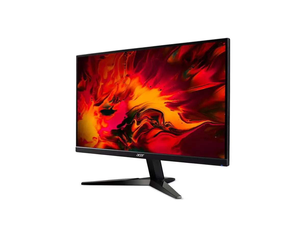 Монитор, Acer Nitro KG241YX3bip, 23.8'' FHD (1920X1080), VA, 200Hz, 100M:1, 300nits, 2ms (GTG)/1ms (VRB), 99% sRGB, 2xHDMI, DP, FreeSync, ZeroFrame, BluelightShield Tilt, Vesa, Energy Class D, Black, 2Y - image 1