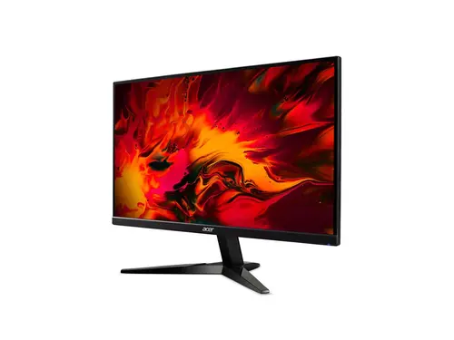 Монитор, Acer Nitro KG241YX3bip, 23.8'' VA, FHD (1920X1080)  ZeroFrame, FreeSync 200Hz, 1ms (VRB), 100M:1, 300nits, 99% sRGB, 2xHDMI, DP, BluelightShield, Tilt, Vesa, Black - image 1