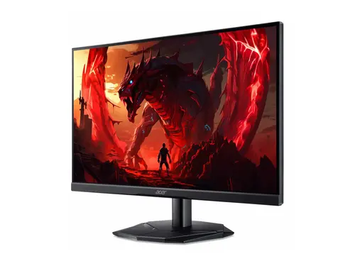 Монитор, Acer Nitro KG251QX0biip, 24.5'' FHD (1920X1080), VA, 200Hz, 100M:1, 250nits, 2ms/0.5ms(GTG)/1ms(VRB), 99% sRGB, FreeSync, 2xHDMI, DP, BluelightShield, ZeroFrame, Tilt, Vesa, Black, 2Y - 6