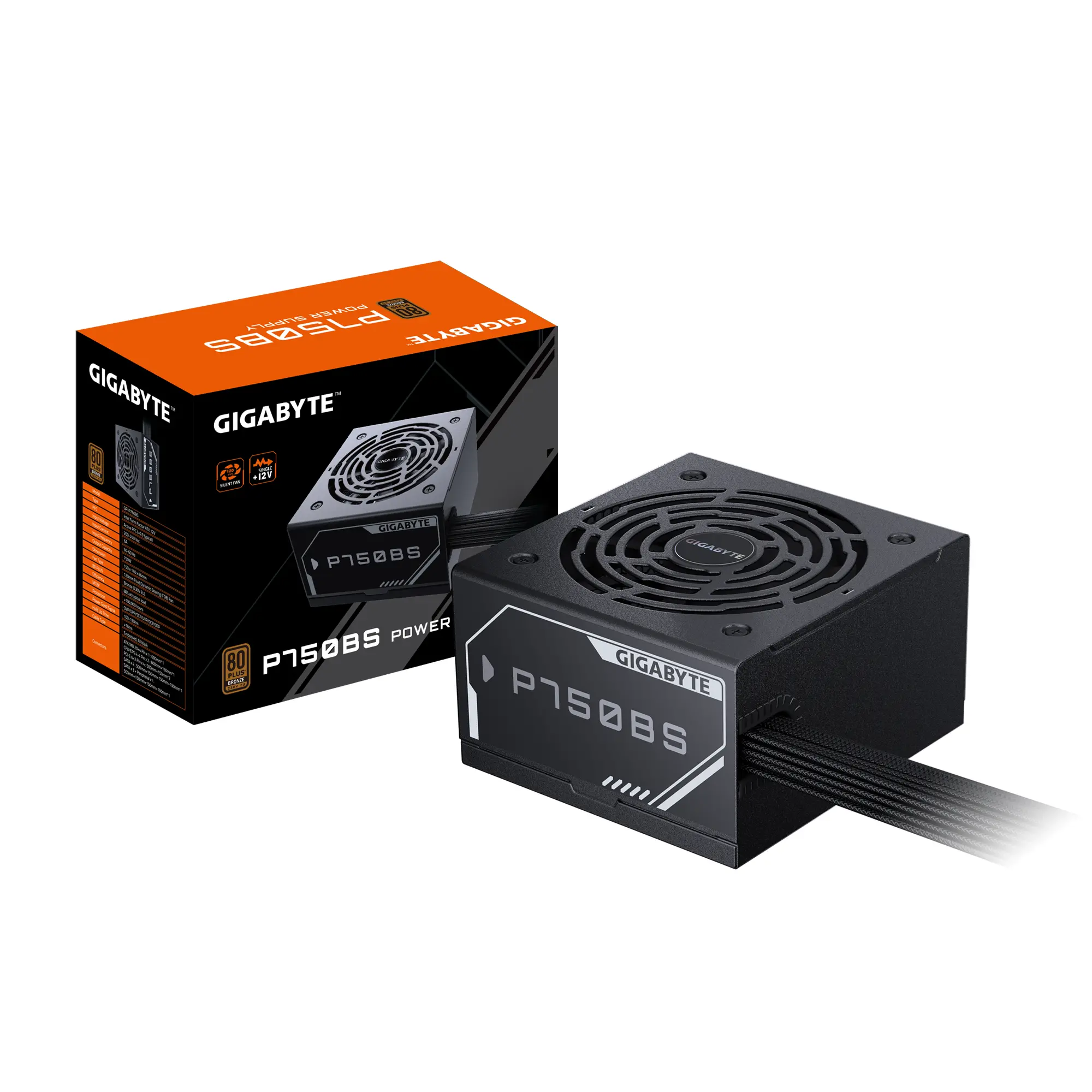 Захранващ блок Gigabyte P750BS, 750W, 80+ Bronze - image 5