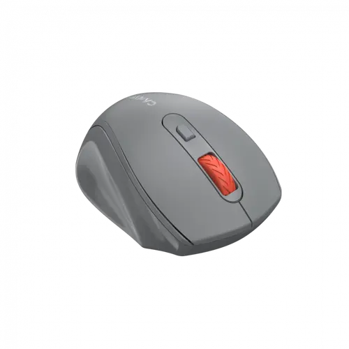 Canyon 6 buttons wireless 2.4Ghz mouse, MX8650A Sensor, DPI up to 1600,Injection case, 3 M life times left and right switches, 2xAAA battery, ABS material. Size: 105x71x40mm, Weight: 59g, Dark grey - image 1
