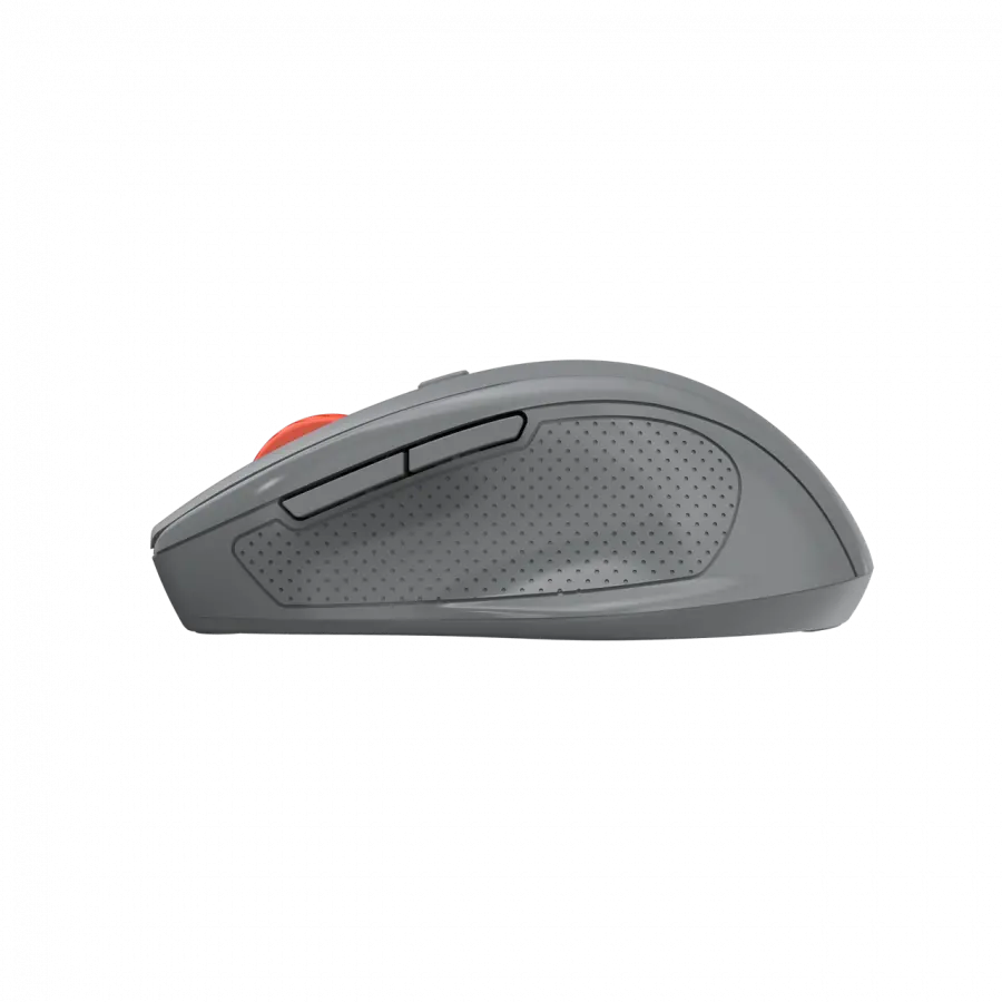 Canyon 6 buttons wireless 2.4Ghz mouse, MX8650A Sensor, DPI up to 1600,Injection case, 3 M life times left and right switches, 2xAAA battery, ABS material. Size: 105x71x40mm, Weight: 59g, Dark grey - image 4