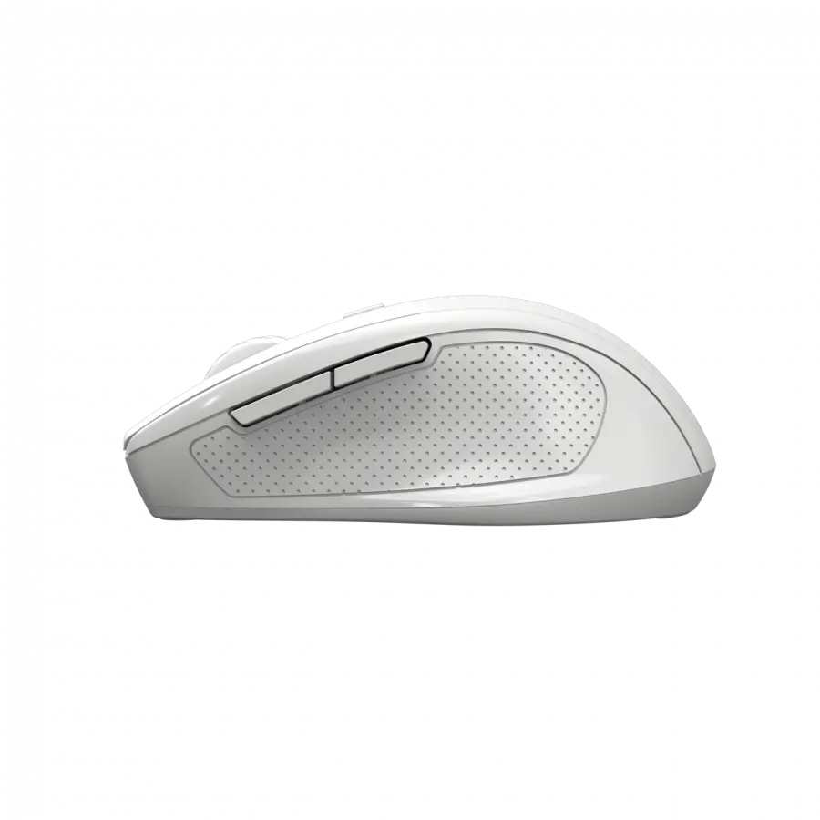 Canyon 6 buttons wireless 2.4Ghz mouse, MX8650A Sensor, DPI up to 1600,Injection case, 3 M life times left and right switches, 2xAAA battery, ABS material, Size: 105x71x40mm, Weight: 59g, white - image 4