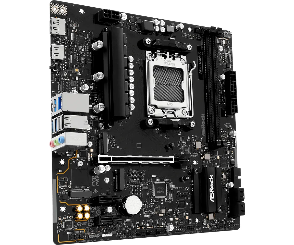 Placă de bază ASRock A620AM-X, AM5 - image 1