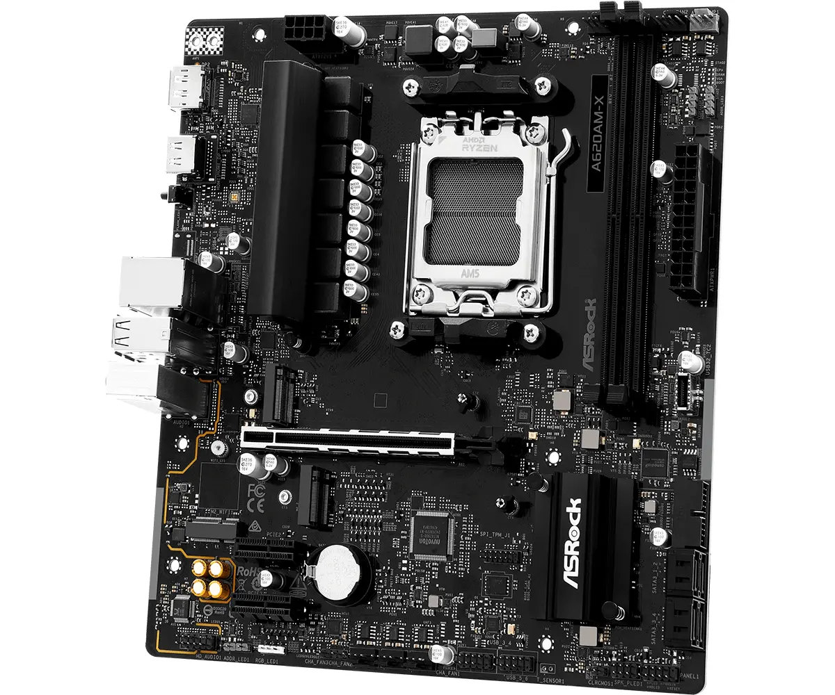 Placă de bază ASRock A620AM-X, AM5 - image 2