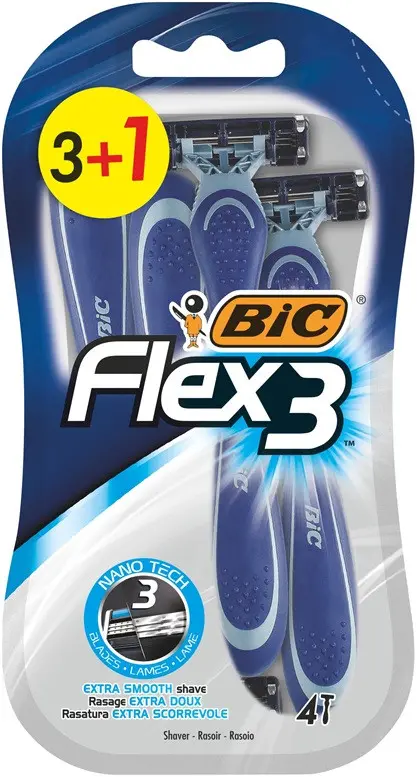 APARAT DE RAS FLEX3 SENSITIVE 3+1 BUC. BIC