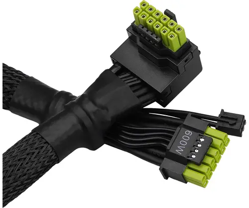 Cablu ASRock 90° 12V-2x6 600W ATX 3.1 and PCIe 5.1 - 2
