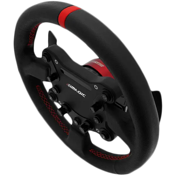 SIMAGIC GT Sport Steering Wheel, Shifter Paddles, Leather. S201 - image 1