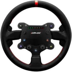 SIMAGIC GT Sport Steering Wheel, Shifter Paddles, Leather. S201