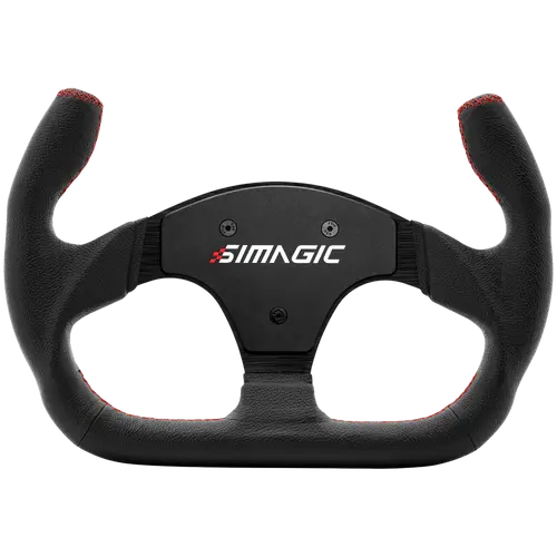 SIMAGIC C-Shaped Steering wheel without HUB, 325mm, Leather. S405