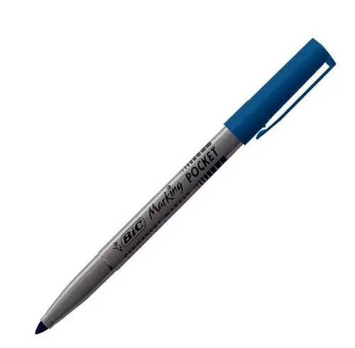 ПЕРМАНЕНТЕН МАРКЕР FINE BIC - СИН - image 1