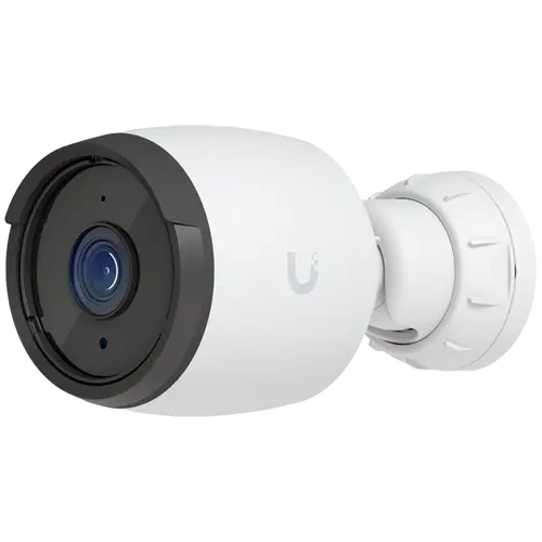 Ubiquiti UVC-G6-Bullet-W All-weather 4K PoE camera with a 1/1.8" 8MP image sensor, Multi-TOPs AI Engine, and long-range IR night vision