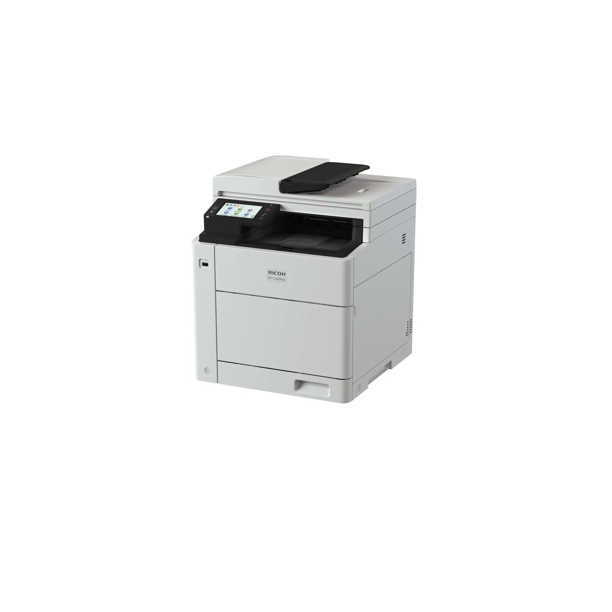 МФУ цветно у-во принтер/скенер/копир RICOH M C320FSE, 32 стр/мин, SPDF/50стр/,LAN,Bluetooth, 4.3"тъч дисплей - image 1