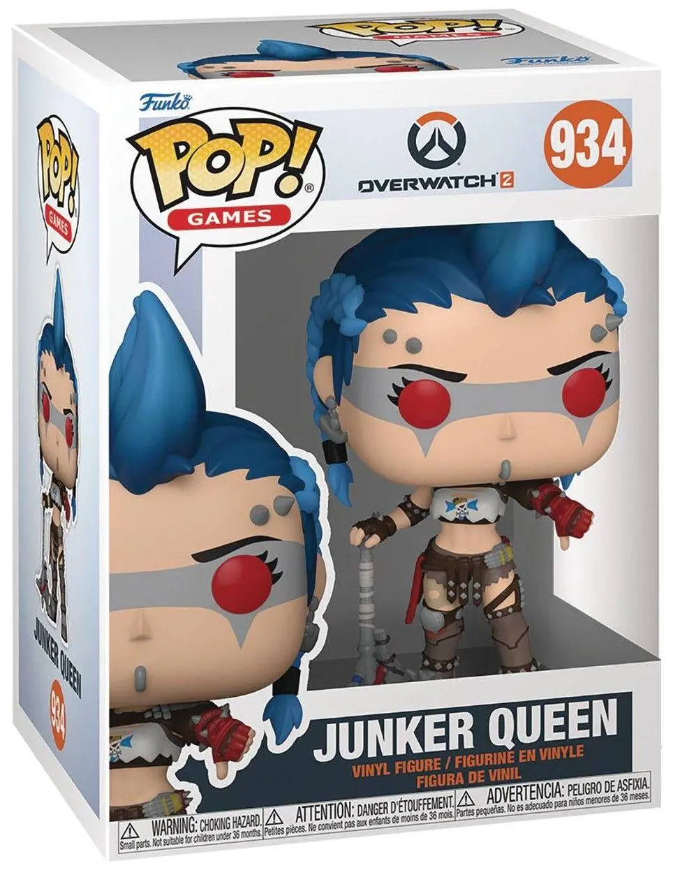 Фигурка Funko Pop! Games: Overwatch 2 – Junker Queen #934 - image 1