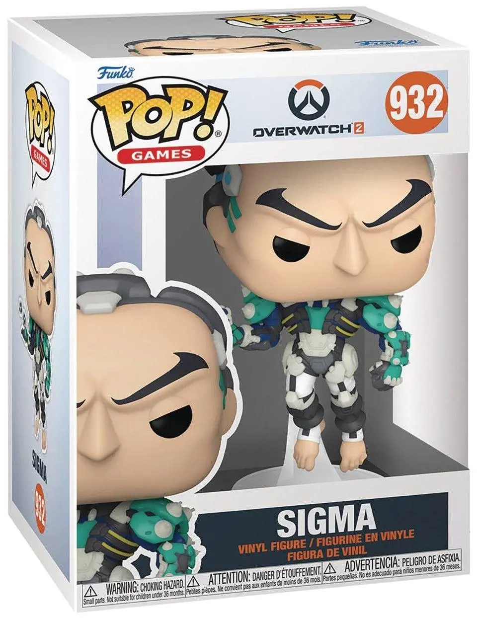 Фигурка Funko Pop! Games: Overwatch 2 - Sigma #932 - image 1