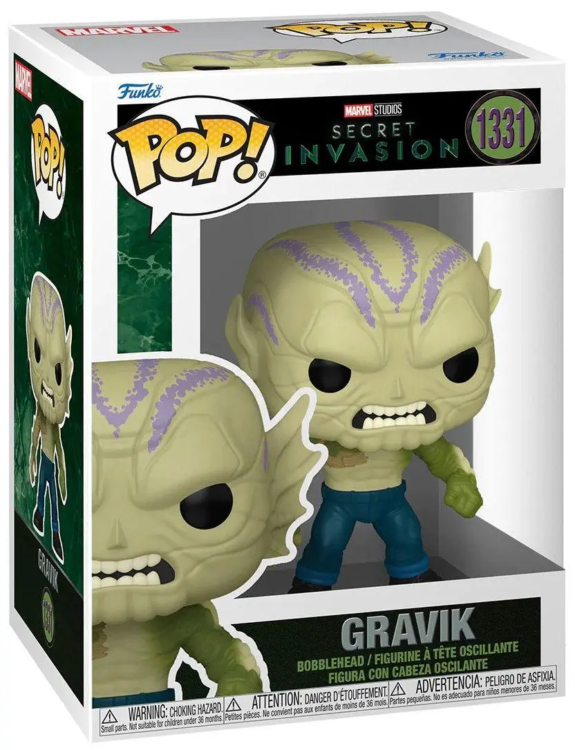 Фигурка Funko Pop! Marvel: Secret Invasion - Gravik #1331 - image 1