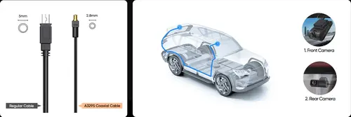 VIOFO Видеорегистратор Dash Cam A329S 2 Channel - 4K, HDR, Dual Sony STARVIS 2, GPS, Bluetooth, Wi-Fi 6 - image 16