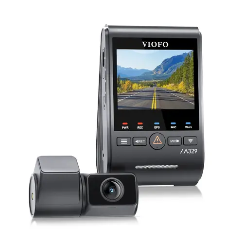 VIOFO Видеорегистратор Dash Cam A329S 2 Channel - 4K, HDR, Dual Sony STARVIS 2, GPS, Bluetooth, Wi-Fi 6 - image 2