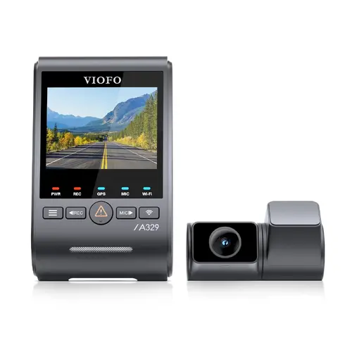 VIOFO Видеорегистратор Dash Cam A329S 2 Channel - 4K, HDR, Dual Sony STARVIS 2, GPS, Bluetooth, Wi-Fi 6 - image 3
