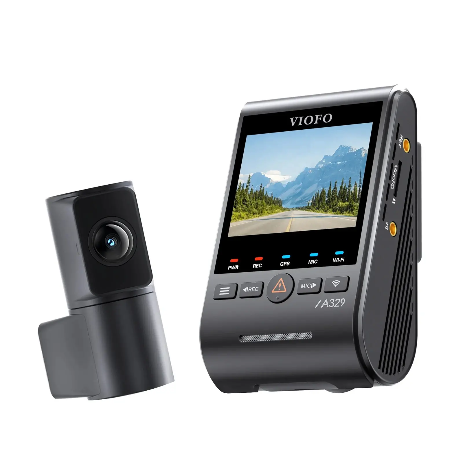 VIOFO Видеорегистратор Dash Cam A329S 2 Channel - 4K, HDR, Dual Sony STARVIS 2, GPS, Bluetooth, Wi-Fi 6 - image 4