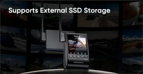 VIOFO Видеорегистратор Dash Cam A329S 2 Channel - 4K, HDR, Dual Sony STARVIS 2, GPS, Bluetooth, Wi-Fi 6 - image 8