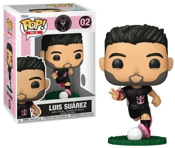 Фигурка Funko Pop! MLS: Inter Miami - Luis Suarez (Away) #02 - image 2