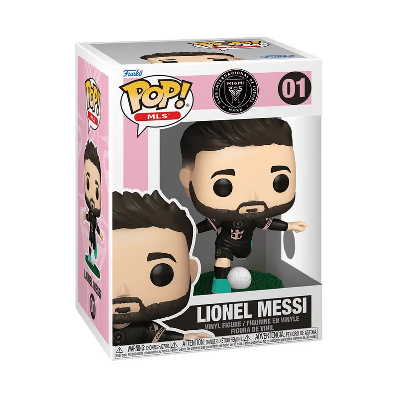 Φιγούρα Funko Pop! MLS: Inter Miami - Lionel Messi (Away) #01 - image 1