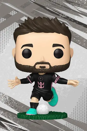 Figurină Funko Pop! MLS: Inter Miami - Lionel Messi (Away) #01 - 4