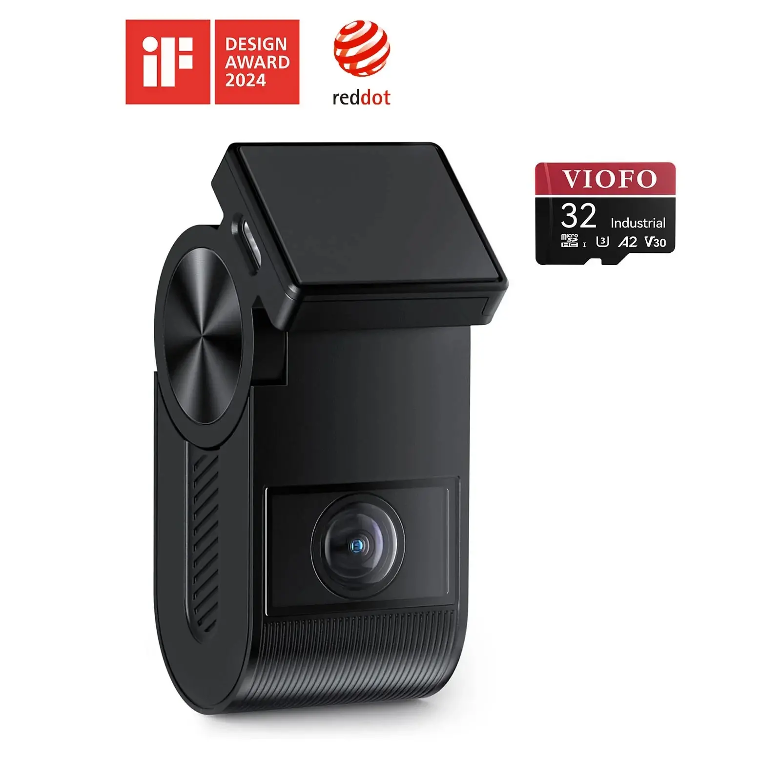 VIOFO Καταγραφική κάμερα αυτοκινήτου Dash Cam VS1 - 2K, Sony STARVIS 2, συμπεριλαμβάνεται κάρτα SD 32GB, GPS, Bluetooth - image 1