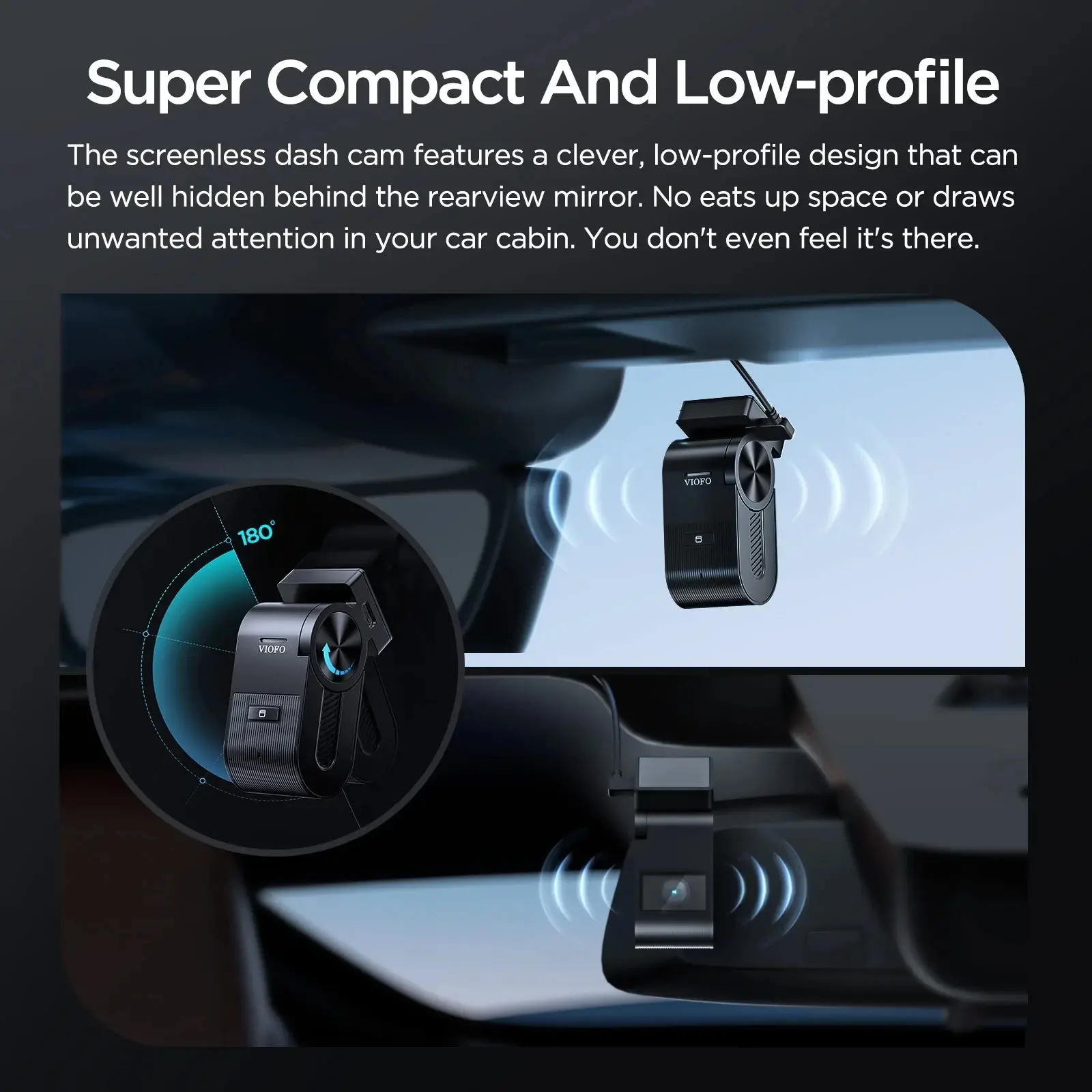 VIOFO Видеорегистратор Dash Cam VS1 - 2K, Sony STARVIS 2, 32GB SD Card Included, GPS, Bluetooth - image 4