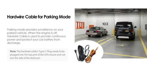 VIOFO Монтажен комплект Hardwire Kit - HK3 Mini USB - Low Voltage Battery Protection - image 6