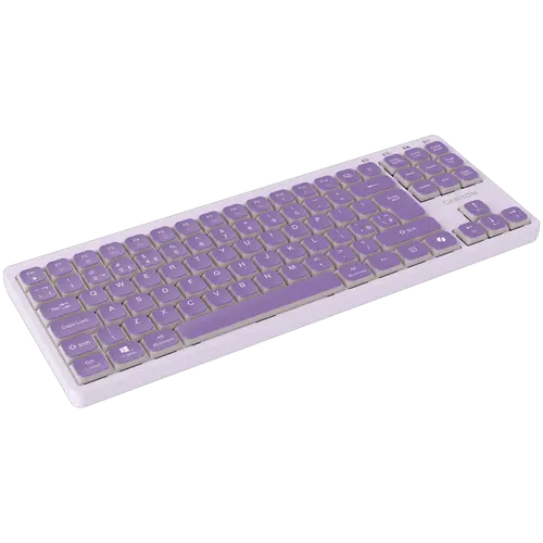 CANYON Keyboard OnType 10 Low Profile EN Wired Violet - image 2