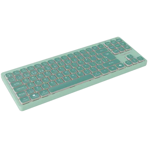 CANYON Tastatură OnType 10 Low Profile EN cu fir Verde - 3