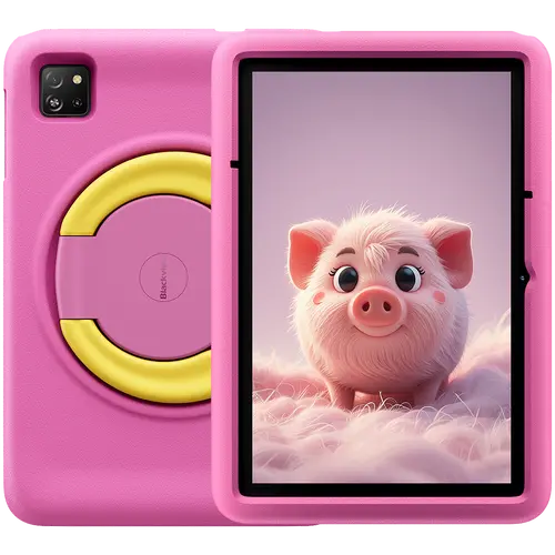Blackview Tab A6 Kids WiFi 10.1-inch HD+ IPS 800x1280 A523 Octa-core 1.8GHz 4GB/128GB 5100mAh NO Charger 5MP Front/8MP Rear camera Android 14 Rose Pink