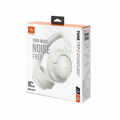 Безжични слушалки JBL Tune T770NC White - image 5