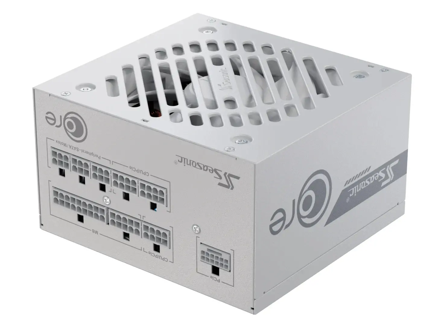 Seasonic захранване PSU ATX 3.1 850W Gold, Full Modular, PCIe 5.1 - CORE GX-850 V2 White - SRP-CGX851-A5A32SF-WH - image 6