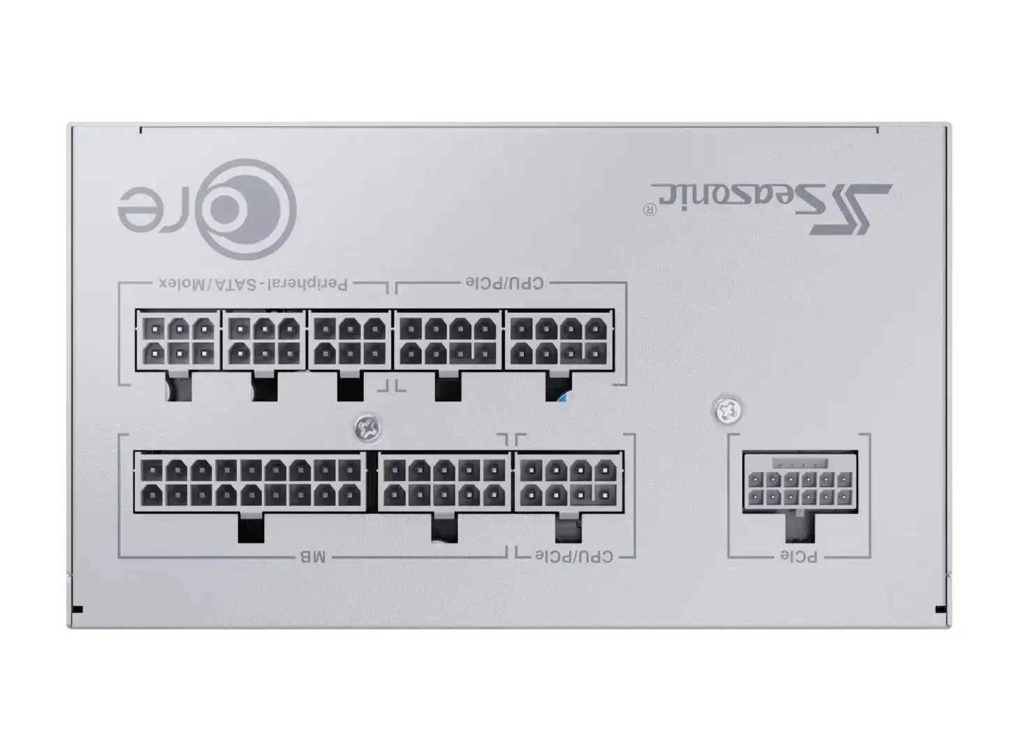 Seasonic захранване PSU ATX 3.1 850W Gold, Full Modular, PCIe 5.1 - CORE GX-850 V2 White - SRP-CGX851-A5A32SF-WH - image 7