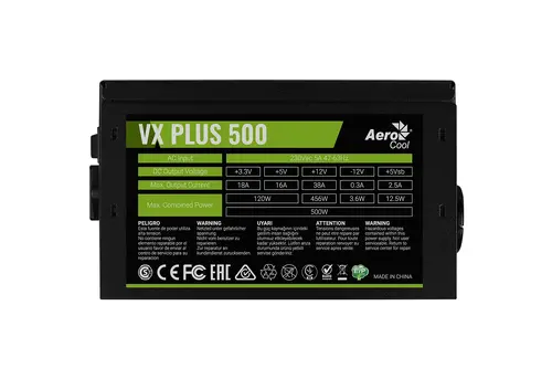 AeroCool захранване PSU VX PLUS STEALTH 500W - ACPN-VS50NEY.12 - image 5