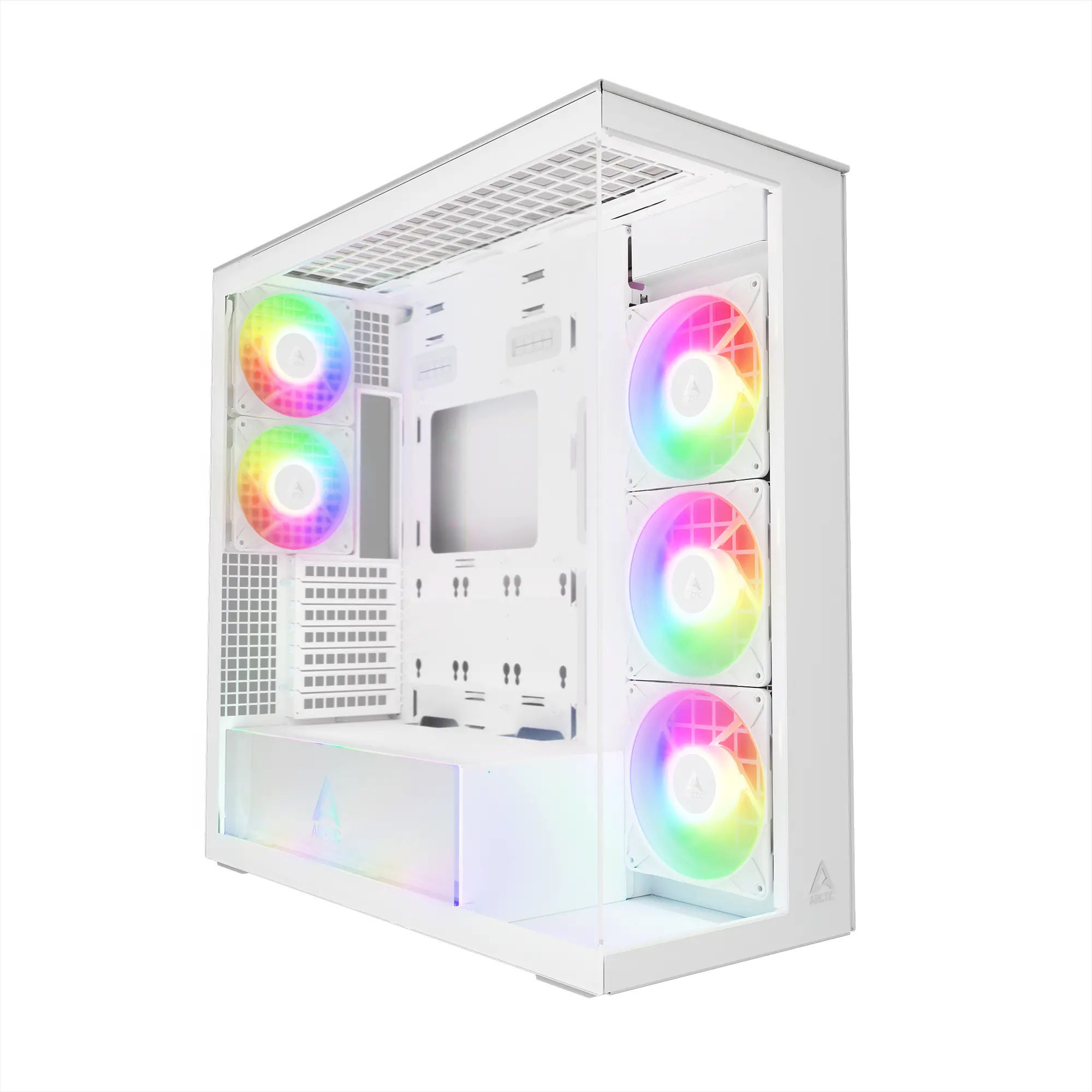 Arctic carcasă Case E-ATX - Xtender (White) - 5 A-RGB Fans included