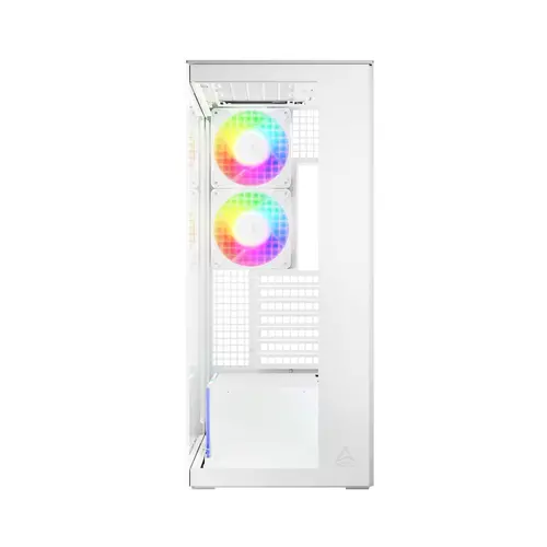 Arctic кутия Case E-ATX - Xtender (White) - 5 A-RGB Fans included - image 1