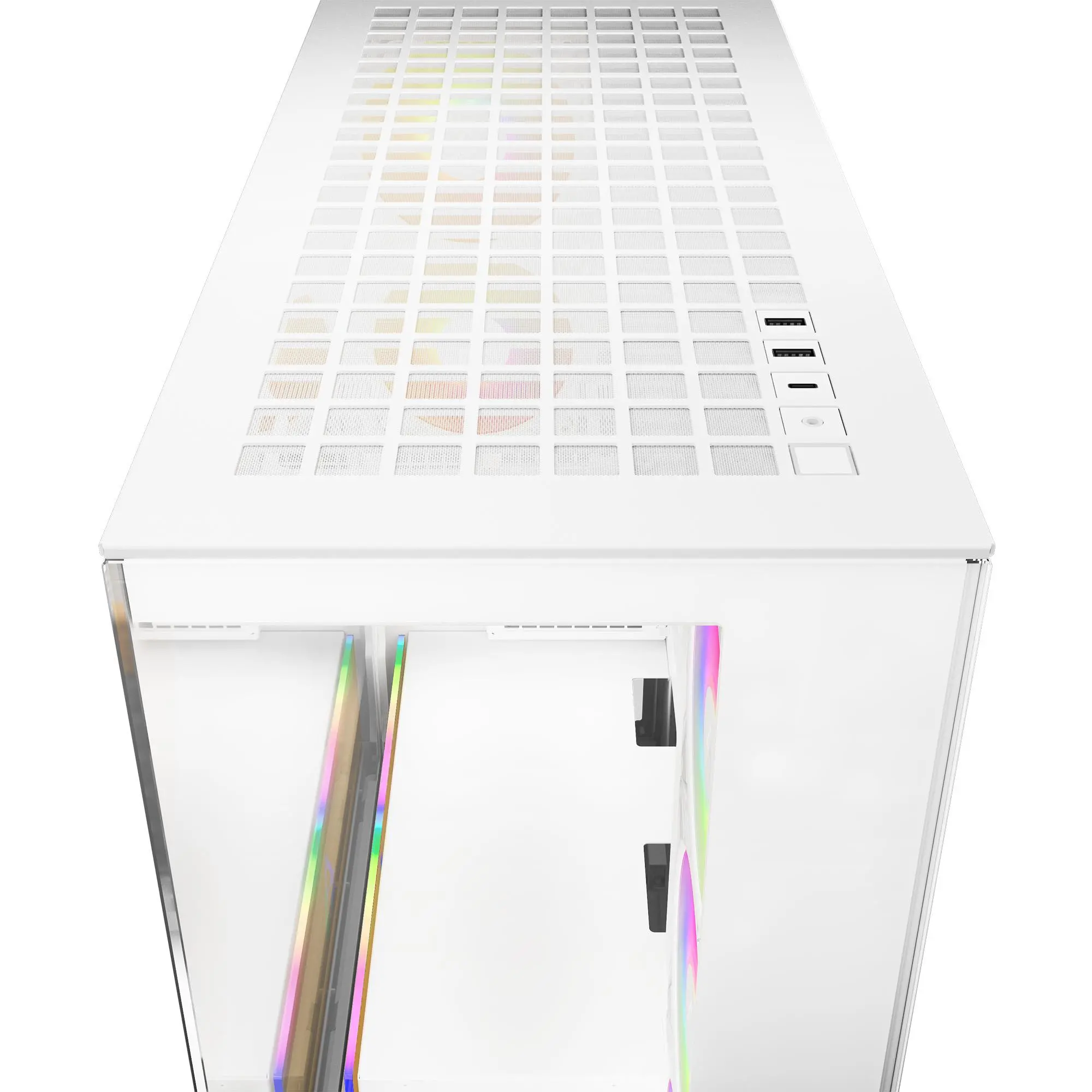 Arctic кутия Case E-ATX - Xtender (White) - 5 A-RGB Fans included - image 2