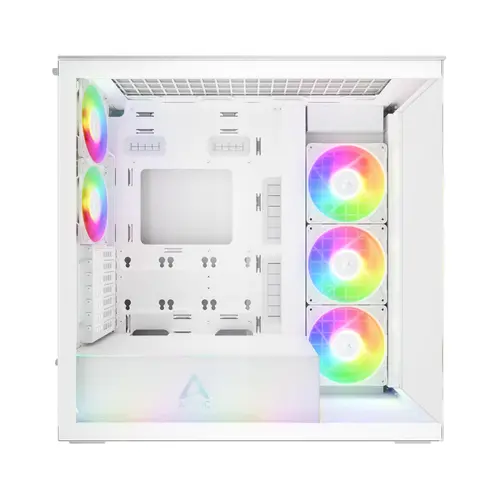 Arctic кутия Case E-ATX - Xtender (White) - 5 A-RGB Fans included - image 4