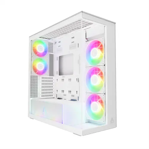 Arctic carcasă Case E-ATX - Xtender (White) - 5 A-RGB Fans included
