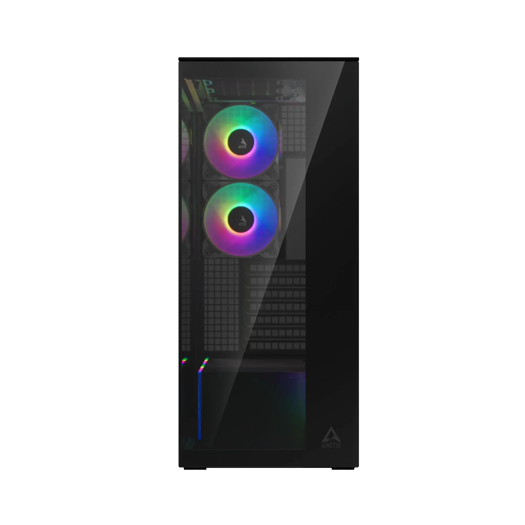 Arctic кутия Case E-ATX - Xtender (Mirror Black) - 5 A-RGB Fans included - image 1